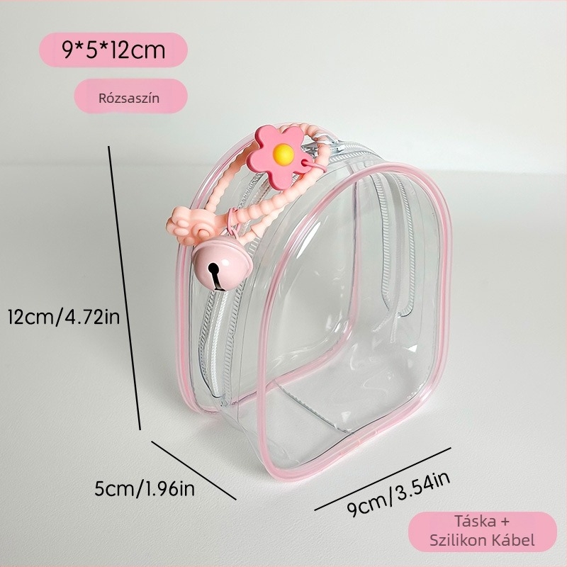 Függő tároló Bg0014 — PVC, többfunkciós, rajzfilmszerű aranyos stílus, utazási tárolás