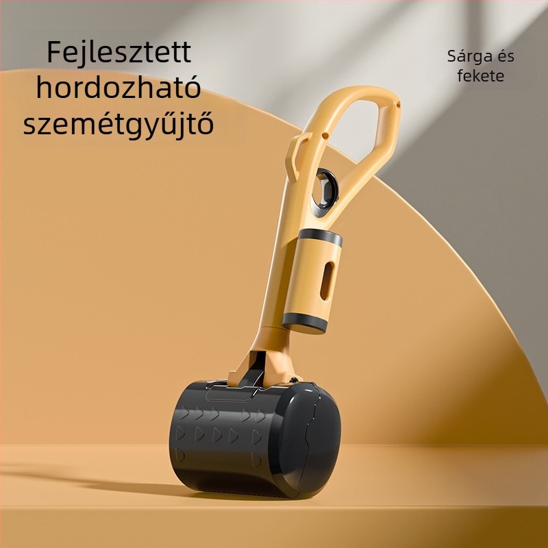 Kimpets hordozható kutyaürülék gyűjtő csipesz, ABS anyagból, kültéri használatra, kutyáknak és macskáknak (Jim Bebe)