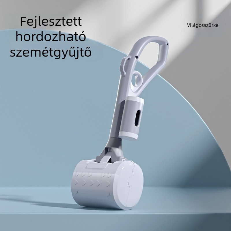 Kimpets hordozható kutyaürülék gyűjtő csipesz, ABS anyagból, kültéri használatra, kutyáknak és macskáknak (Jim Bebe)