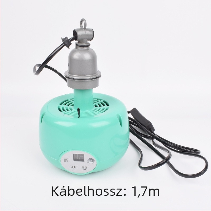 Állatorvosi intelligens fűtőlámpa – Anmu, Új termék; szigetelő berendezés állattenyésztéshez és tenyésztéshez; alkalmas nyulakra, csirkékre, libákra, kacsákra, kutyákra, fazanokra és galambokra.