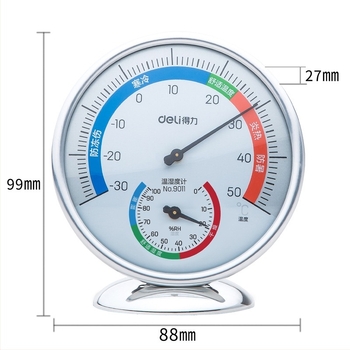 Szoba hőmérő belső és külső hőmérséklet és páratartalom mérő – asztali vagy falra tehető