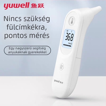 YUYUE YT-2 Homlok infravörös hőmérő, babáknak és gyerekeknek, 1x elem, általános otthoni használatra