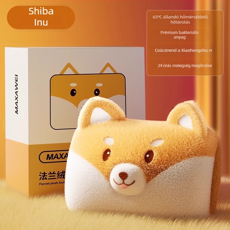 Újratölthető forróvizes palack melegítő Cu-graphén fűtéssel, 220V, 50W, PVC burkolat, hőmérséklet-szabályozás