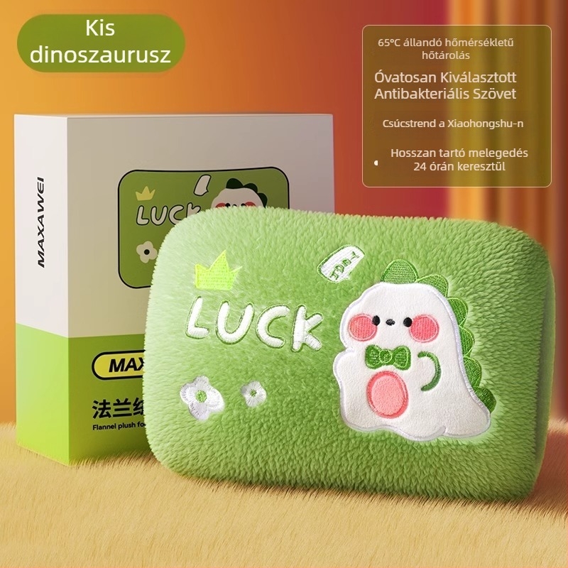 Újratölthető forróvizes palack melegítő Cu-graphén fűtéssel, 220V, 50W, PVC burkolat, hőmérséklet-szabályozás