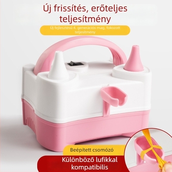 Elektromos lufi pumpa, hordozható és automata, Rate xun márka, csomagolás 0.4
