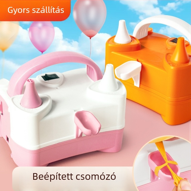 Elektromos lufi pumpa, hordozható és automata, Rate xun márka, csomagolás 0.4