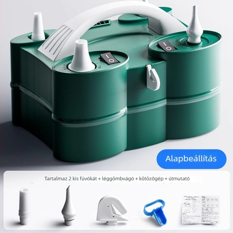 Elektromos lufi pumpa, hordozható és automata, Rate xun márka, csomagolás 0.4