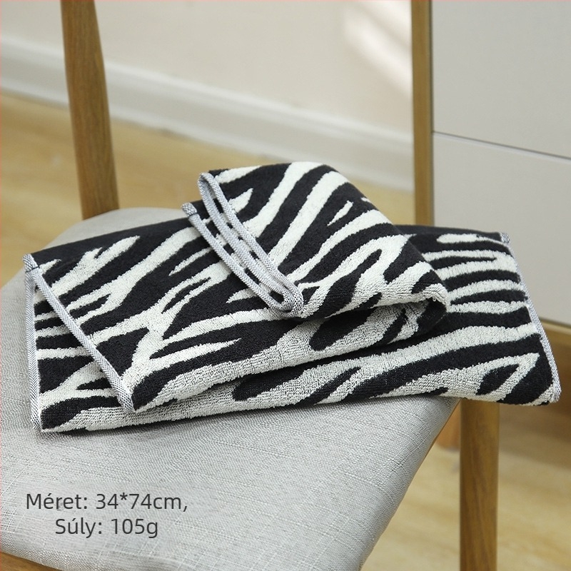 Arc törölköző kockás mintával, 100% pamut, Jacquard szövés, súly 80–100 g