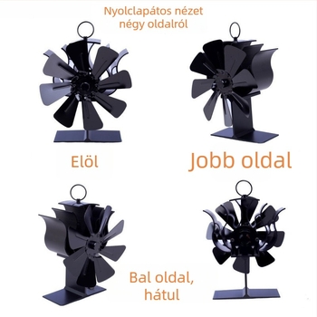 PMSM motoros kis ventilátor, 220 V, 50 W, akkumulátorról működik