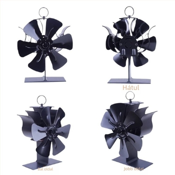 PMSM motoros kis ventilátor, 220 V, 50 W, akkumulátorról működik