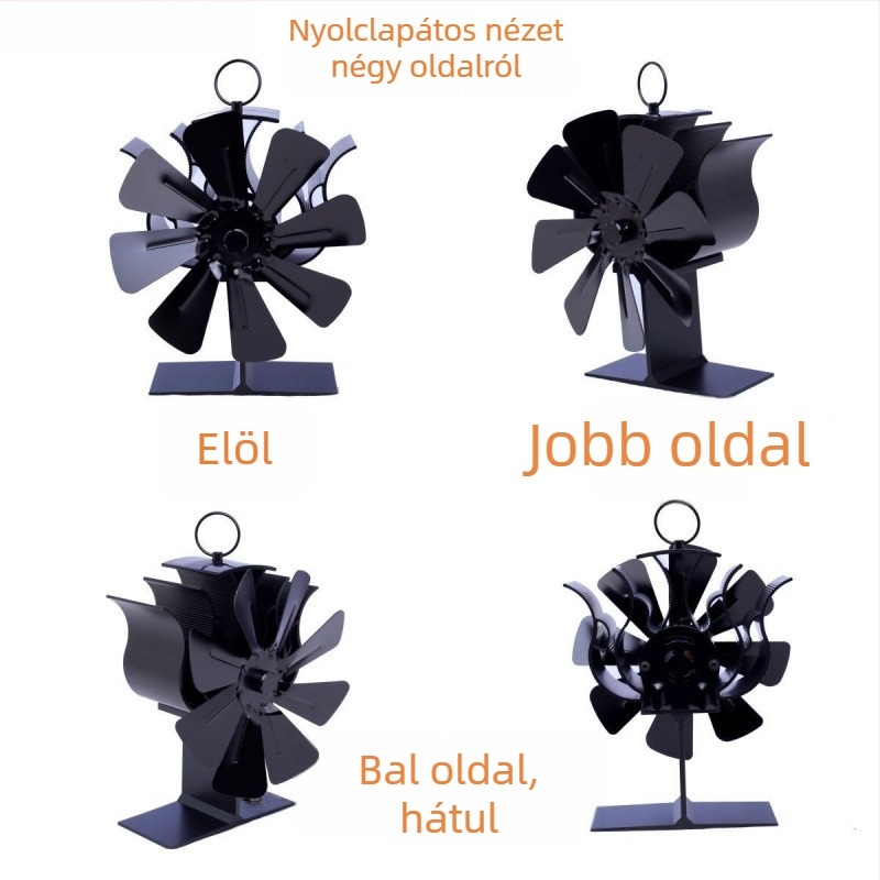 PMSM motoros kis ventilátor, 220 V, 50 W, akkumulátorról működik