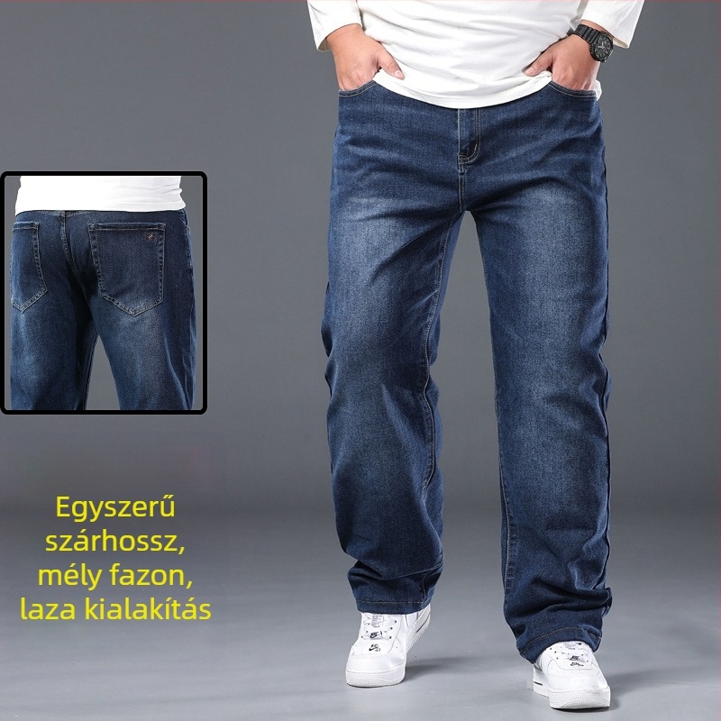 Nadrág, koreai stílus, egyenes szabású, középmagasságú derék, cipzár