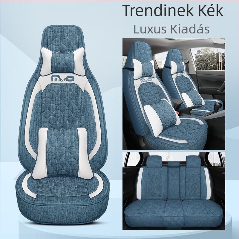Autóülésvédő, teljes lefedettség, egy darabból álló kivitel, négy évszakos dizájn; Anyag: rost; Töltőanyag: hab; Termékkód BYQCYP-XWMLTT-SJ