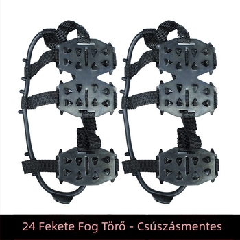 Lechike Csúszásmentes cipővédők karmokkal külső jégmászáshoz, PE anyag