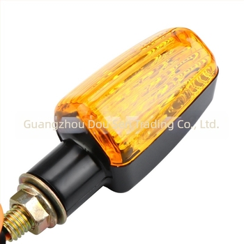 Doomson ZXD LED motorkerékpár jelzőfény – 12V ABS, retro kanyarjelző