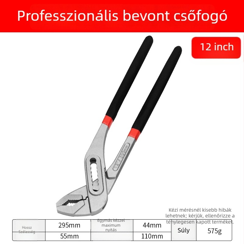 Yishun ipari minőségű vízpumpa fogó, többfunkciós, hétfokozatú állítható, 0,5 kg, csövekhez és csapokhoz, javításokra