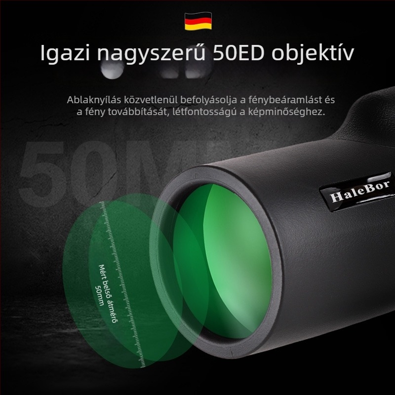 HaleBor Monokulár Zoom Távcső 10-30x50