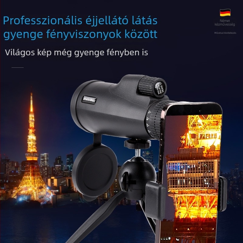 HaleBor Monokulár Zoom Távcső 10-30x50