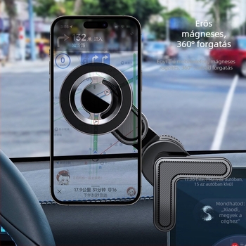 Autós mágneses telefontartó ventilációs nyílásra, MagSafe-kompatibilis