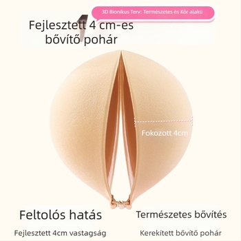 LILIU Melltapasz – Nylonból, Összehúz és Növel, Megvastított Dizájn, Kör alakú mellbimbó-forma, Szexi Stílus