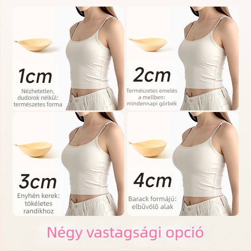 LILIU Melltapasz – Nylonból, Összehúz és Növel, Megvastított Dizájn, Kör alakú mellbimbó-forma, Szexi Stílus