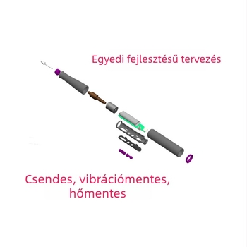 Vezeték nélküli elektromos körömcsiszoló, hordozható manikűr csiszoló, digitális kijelzővel, teljes készlet otthoni használatra