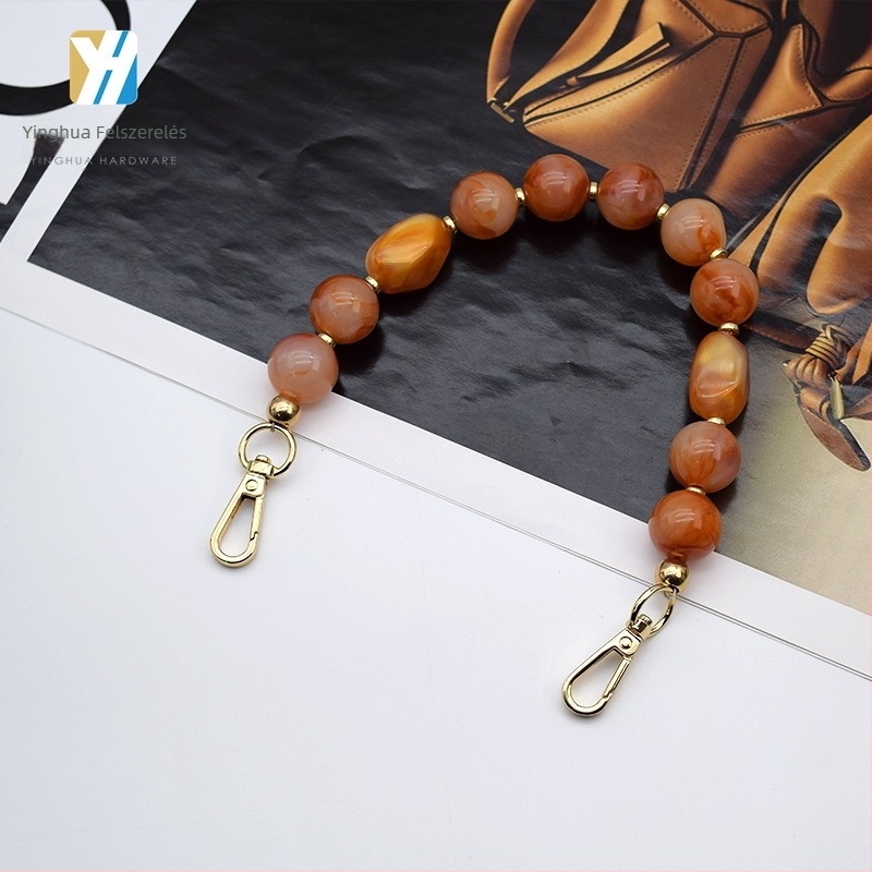 YH márkájú táskaklánc akril gyantából, bőrárukhoz, táskákhoz és ruházathoz