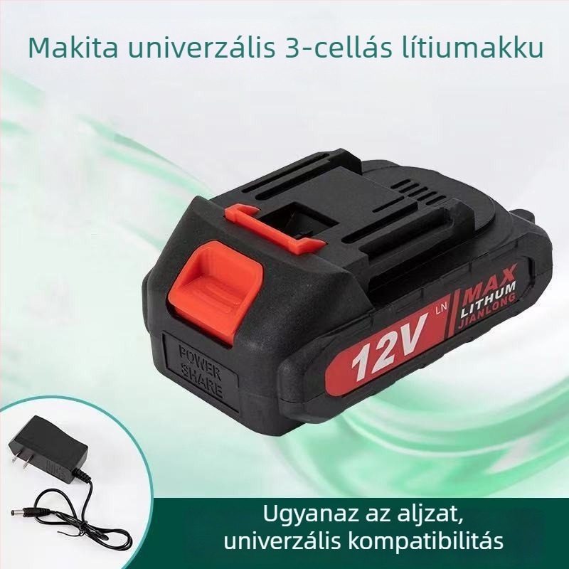 12V Makita‑kompatibil vezeték nélküli autómosó pisztoly | Nagynyomású vízsugár | Li‑ion akkumulátor nem az autó működtetésére