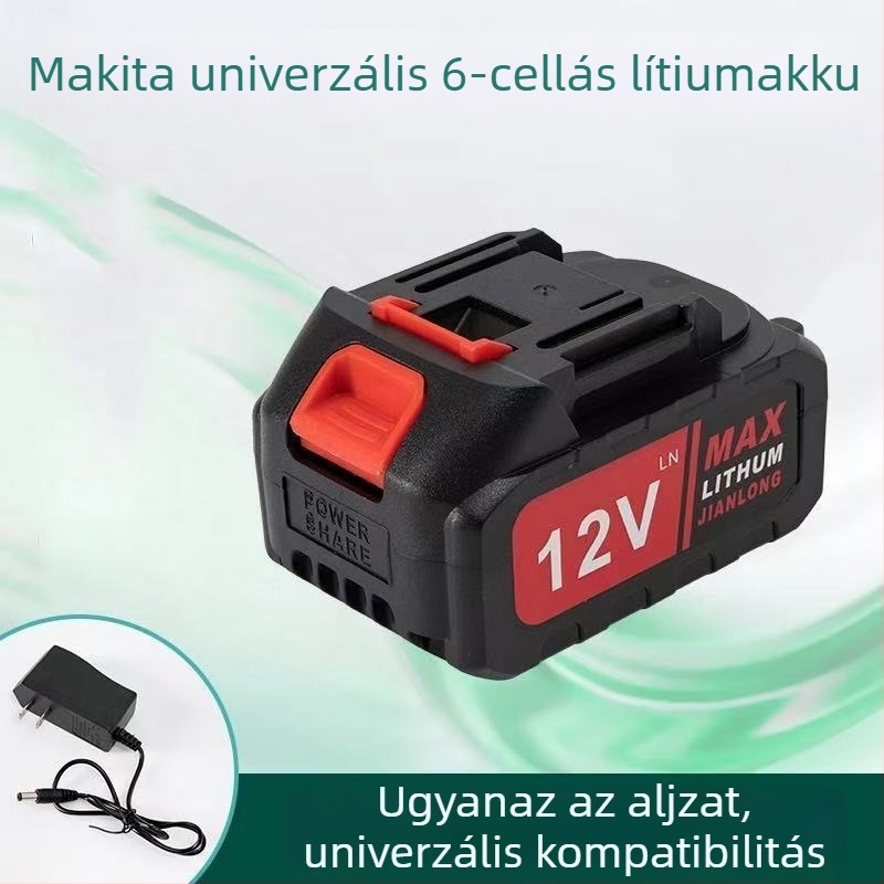 12V Makita‑kompatibil vezeték nélküli autómosó pisztoly | Nagynyomású vízsugár | Li‑ion akkumulátor nem az autó működtetésére