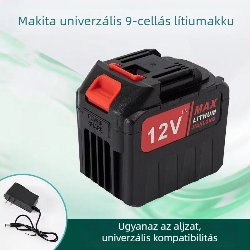 12V Makita‑kompatibil vezeték nélküli autómosó pisztoly | Nagynyomású vízsugár | Li‑ion akkumulátor nem az autó működtetésére