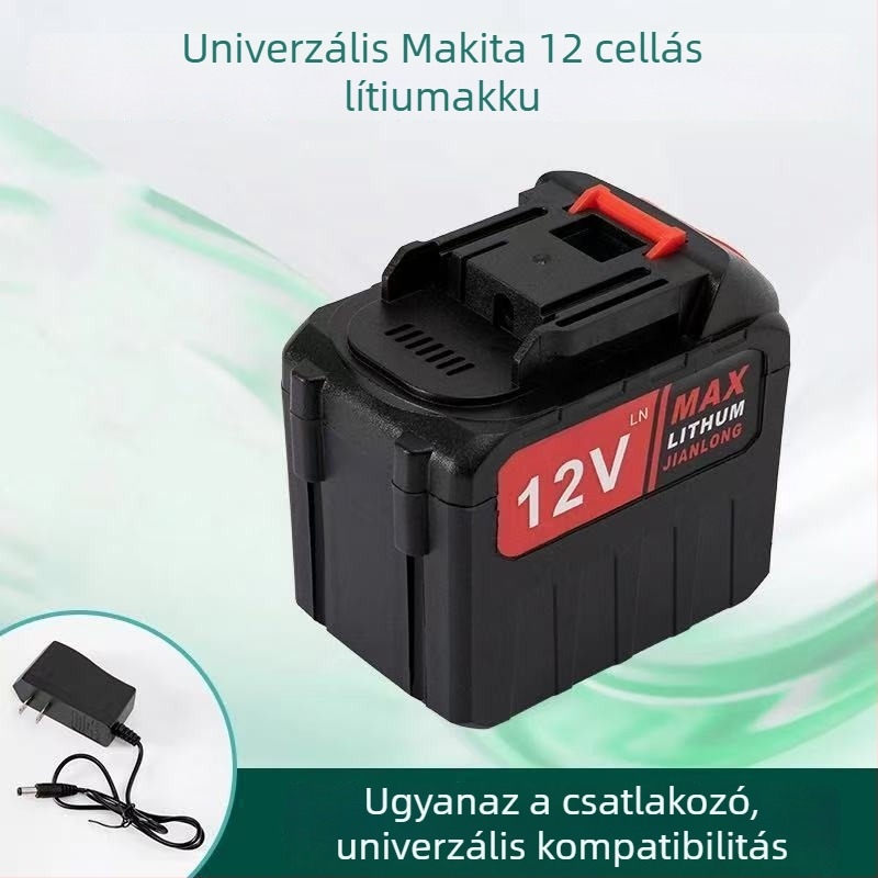 12V Makita‑kompatibil vezeték nélküli autómosó pisztoly | Nagynyomású vízsugár | Li‑ion akkumulátor nem az autó működtetésére
