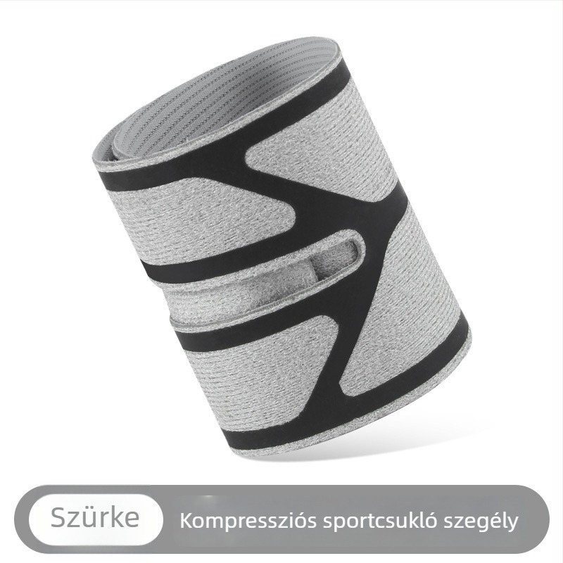 Könnyű, lélegző csuklóvédő hálós anyagból, ficam elleni rögzítés, kosárlabda és tollaslabda