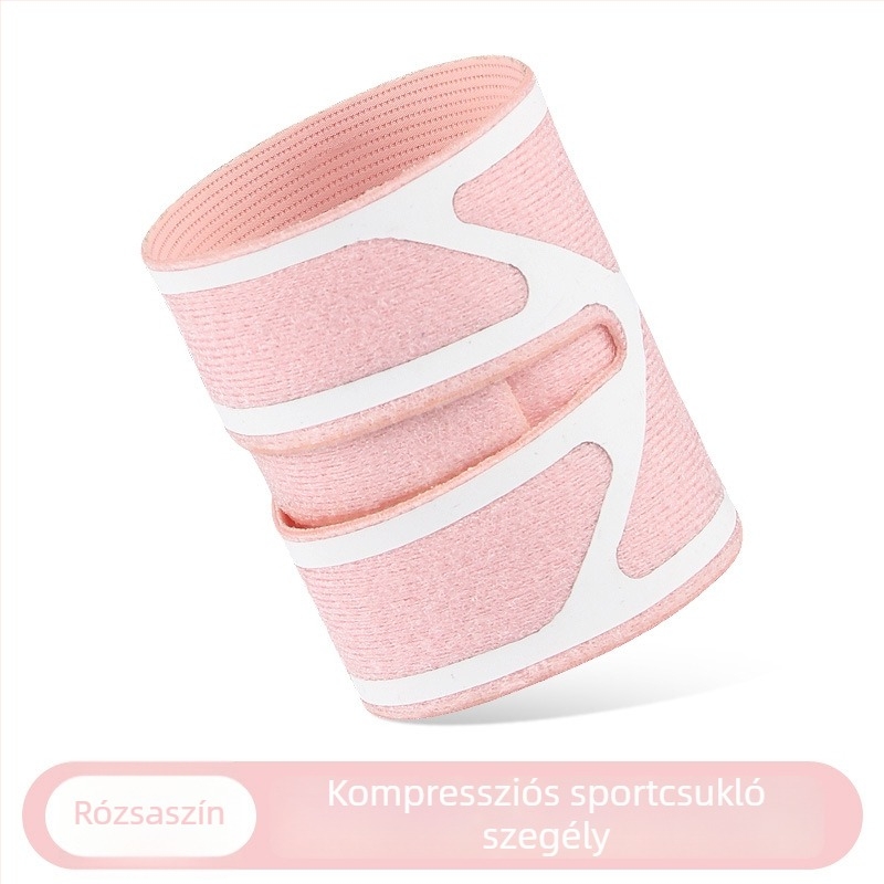 Könnyű, lélegző csuklóvédő hálós anyagból, ficam elleni rögzítés, kosárlabda és tollaslabda