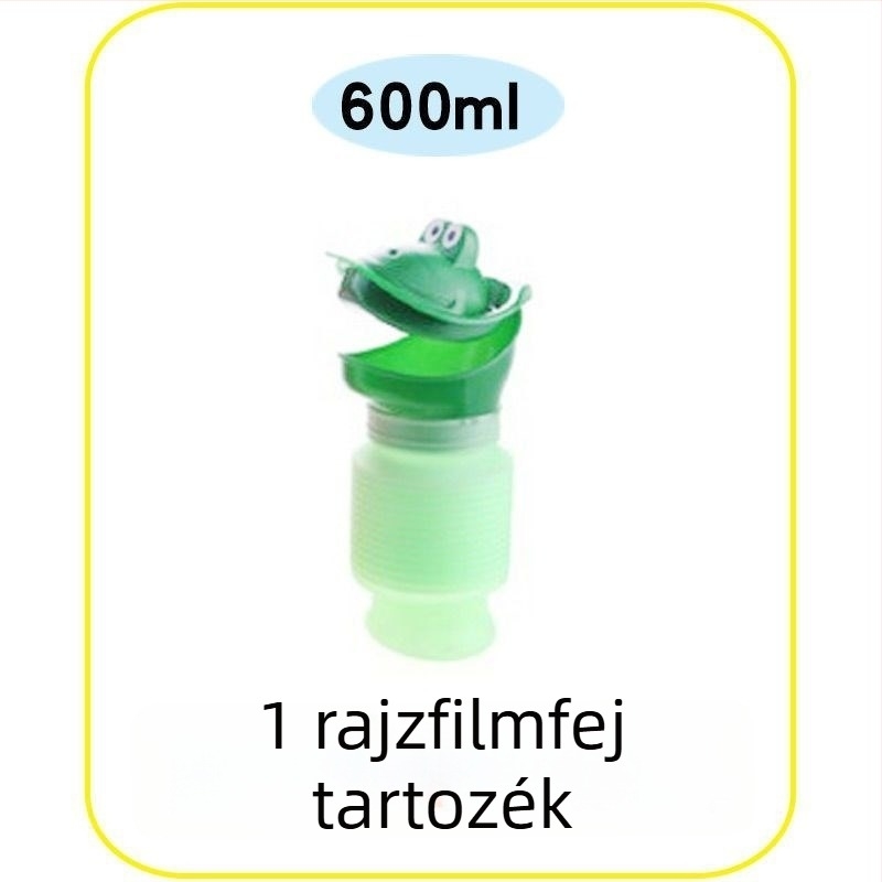 Felnőtt sürgősségi vizeletzacskó autóhoz, hordozható álló urináló, PE anyag, kapacitás 500 ml alatt, szivárgásmentes