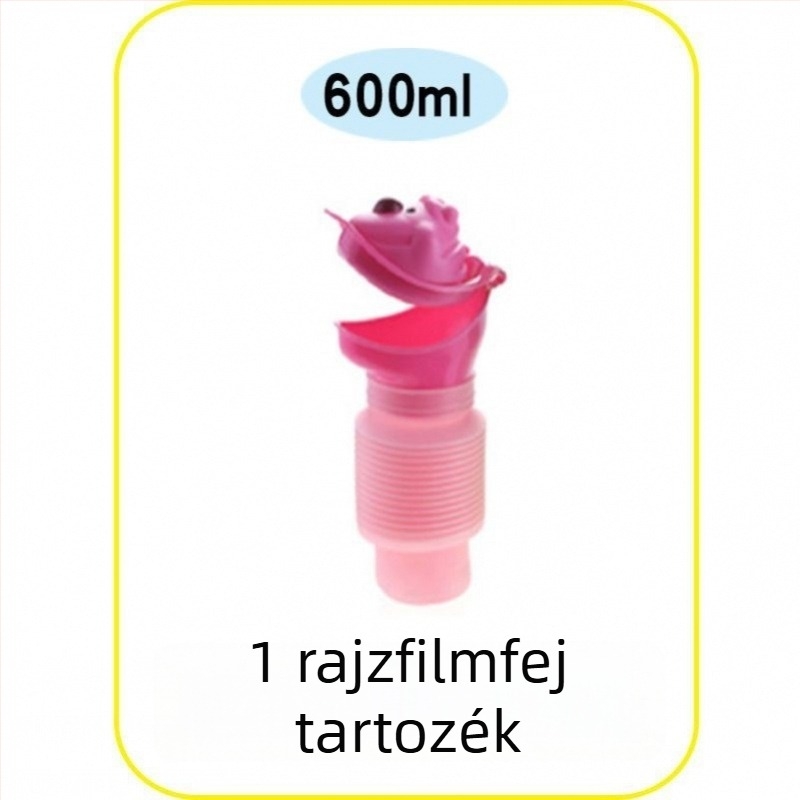 Felnőtt sürgősségi vizeletzacskó autóhoz, hordozható álló urináló, PE anyag, kapacitás 500 ml alatt, szivárgásmentes