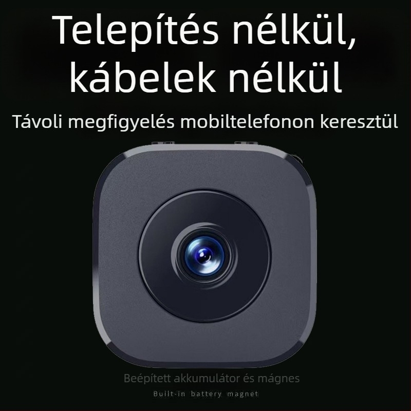 M5 belső IP kamera felügyeletre, 3.6 mm széles látószögű objektív, éjjellátás, mobilalkalmazásos vezérlés