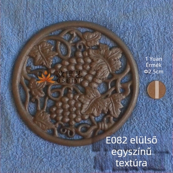 Öntöttvas ajtóvasalat virágos és szőlőmotívumos korongokkal | Geometria, Pastoral stílus, Otthoni dekoráció