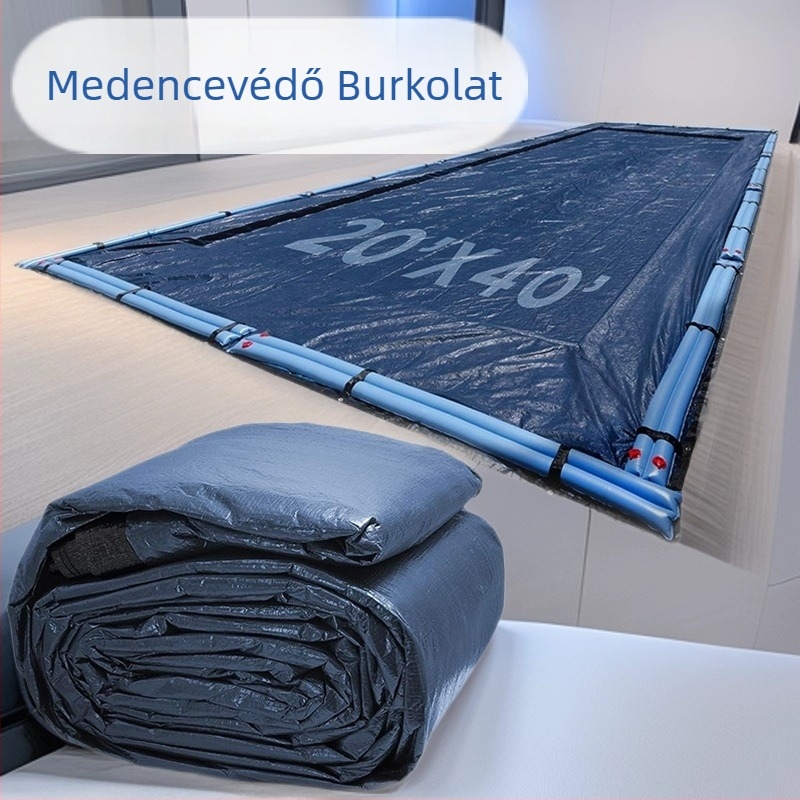 Medencefedél – Oxford vászon, porvédelem, napvédő, levélvédelem, testreszabható