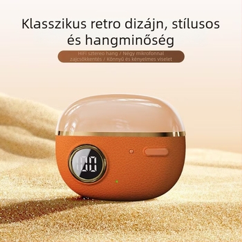 J08E Bluetooth vezeték nélküli in-ear fejhallgató, kreatív dizájn, mikrofon nélkül, 15 g