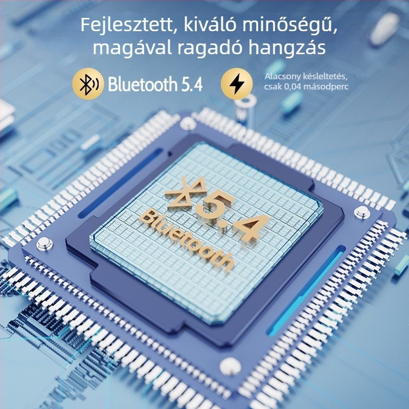 LENAPILY fülre szerelt Bluetooth fejhallgató nyitott kialakítással, zajcsökkentés, Bluetooth 5.4, 4–8 órás üzemidő, érintéses vezérlés, sztereó