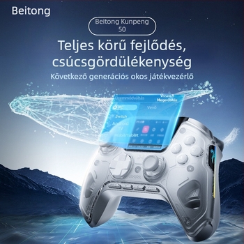 Beitong BTP-KP50 Vezeték nélküli játékkontroller PC-hez és Nintendo Switch-hoz, USB interfész, Vibráció