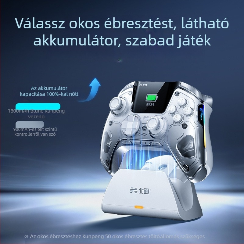 Beitong BTP-KP50 Vezeték nélküli játékkontroller PC-hez és Nintendo Switch-hoz, USB interfész, Vibráció