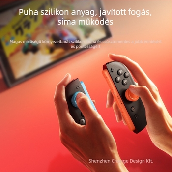 Bjbt Switch2 Gen Joystick sapka Nintendo Switch OLED-hez – Szilikon, Injektálással készített, Switch2/Switch OLED, Termékkód 340