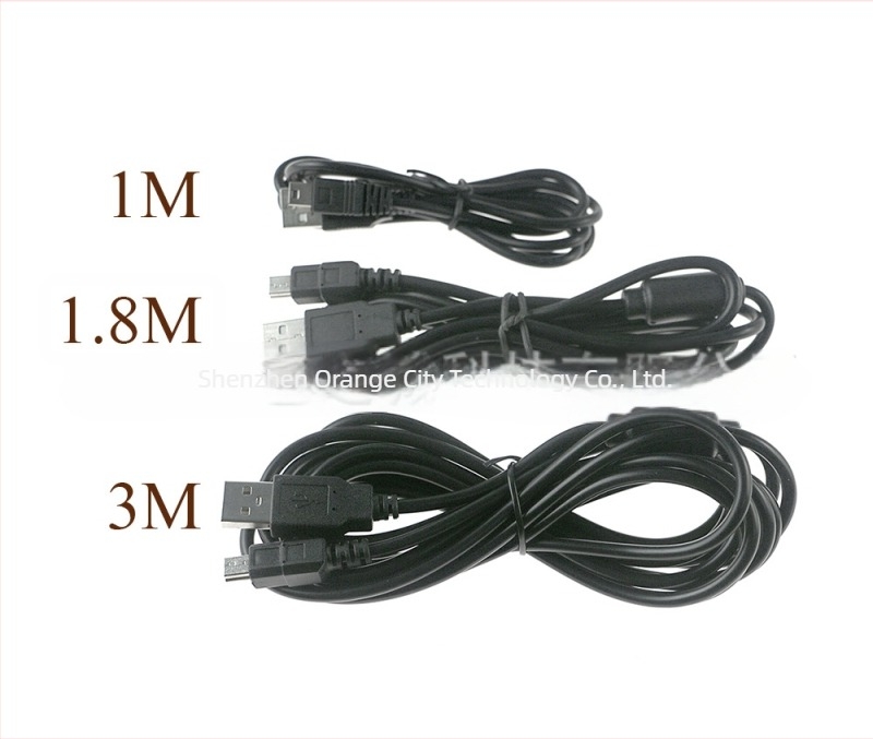 PS3 kontrollert és PSP adatkábeles töltőkészlet – 3 kábel USB PC csatlakozással