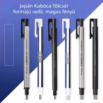 Radír toll formájú radír művészetre, Tombow/Dragonfly márka, modell Rubber pen, anyag gumi, nettó tömeg 0.2 g