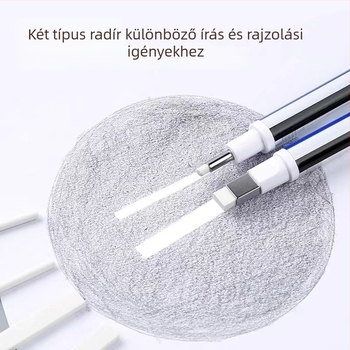 Radír toll formájú radír művészetre, Tombow/Dragonfly márka, modell Rubber pen, anyag gumi, nettó tömeg 0.2 g