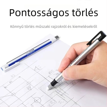 Radír toll formájú radír művészetre, Tombow/Dragonfly márka, modell Rubber pen, anyag gumi, nettó tömeg 0.2 g