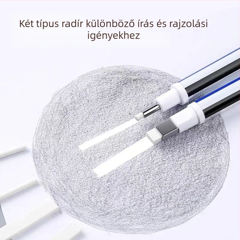 Radír toll formájú radír művészetre, Tombow/Dragonfly márka, modell Rubber pen, anyag gumi, nettó tömeg 0.2 g