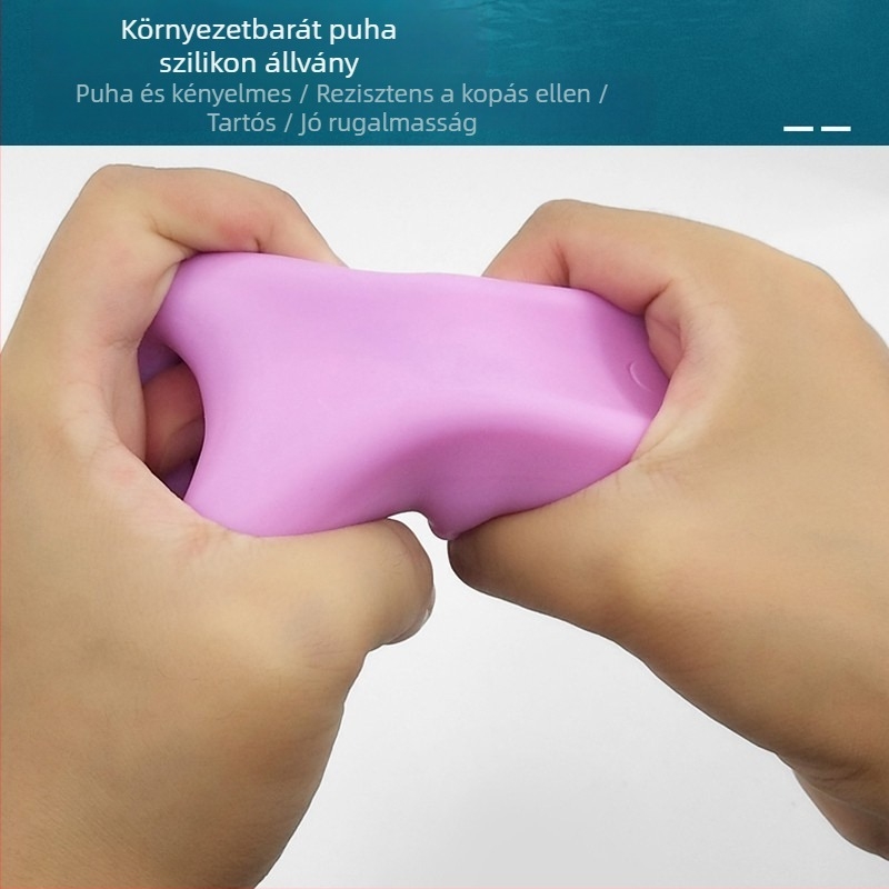 Állítható szilikonból készült kutyaállvány, szív alakú kis pad a gondozáshoz