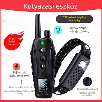 Kutyát edző nyakörv (Anyag: Egyéb; Márka: Egyéb; Termékkategória: Csúszó matrac)